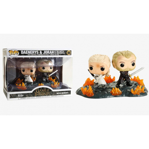 FUNKO POP Game Of Thrones - Daenerys and Jorah at the battle of Winterfell 86