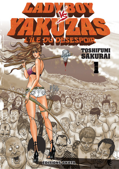 Couverture de Ladyboy vs Yakuzas, l'île du désespoir - tome 1