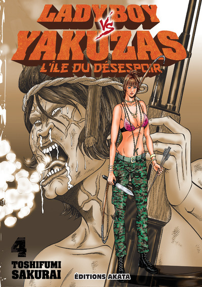 Couverture de Ladyboy vs Yakuzas, l'île du désespoir - tome 4