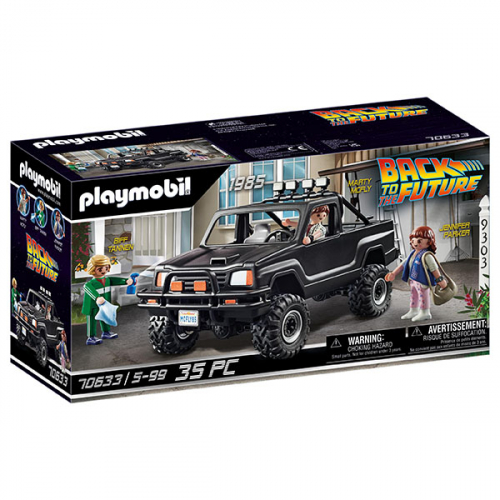 Playmobil Retour Vers Le Futur Pick-Up Marty 25cm