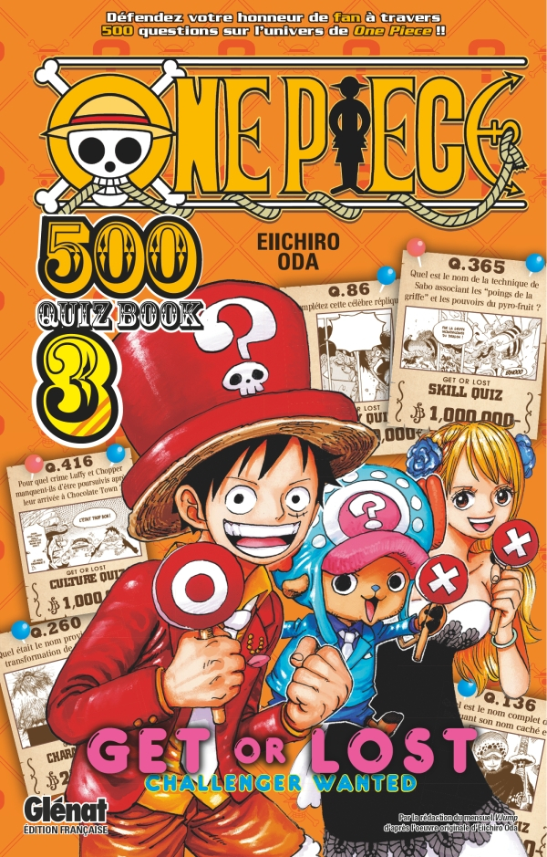 Couverture de One Piece Quiz Book - Tome 03