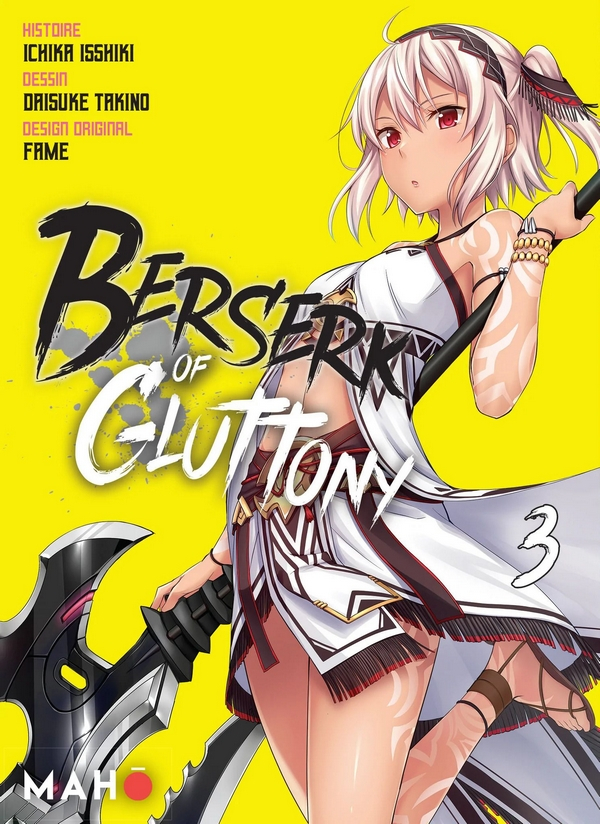 Couverture de Berserk of Gluttony T03 (Manga)