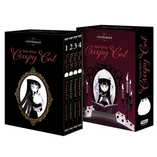 COFFRET - CREEPY CAT (4 VOLUMES) (VF)