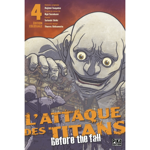 L'Attaque des Titans - Before the Fall Edition Colossale T04 (VF)