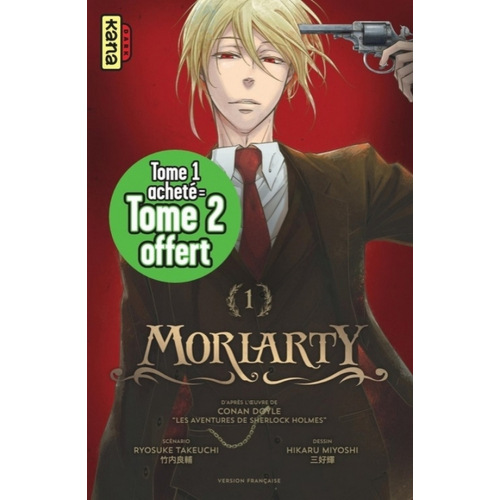 PACK 1+1 MORIARTY (TOMES 1+2) - OP 1+1 KANA 2024 (VF)