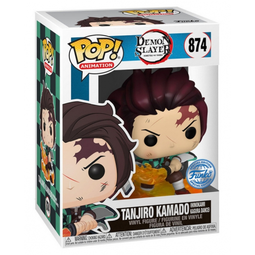 Demon Slayer Pop Tanjiro Fire Move Exclu 874