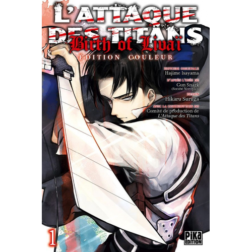 L'Attaque des Titans - Birth of Livaï T01 (VF) Édition couleur occasion